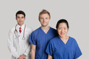 Team Of Doctor And Nurse